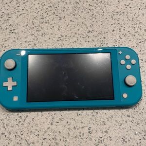 Nintendo switch light in turquoise color
